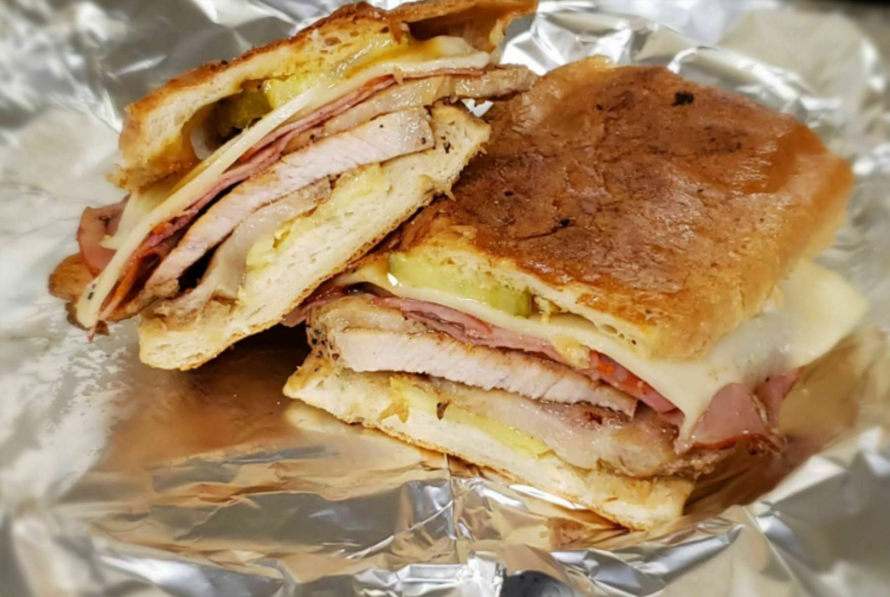 Order Grilled Cuban Sandwich food online from A Cut Above Deli store, Canton on bringmethat.com