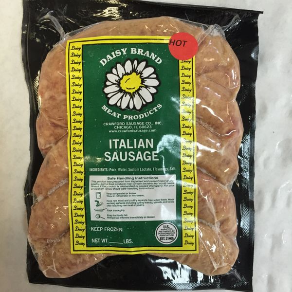 Order Italian Sausage Hot food online from Crawford Sausage Company, Inc. store, Chicago on bringmethat.com