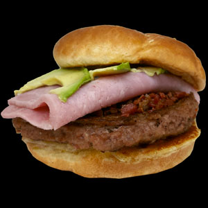 Order Regia Burger food online from Bigotes Street Tacos store, The Woodlands on bringmethat.com