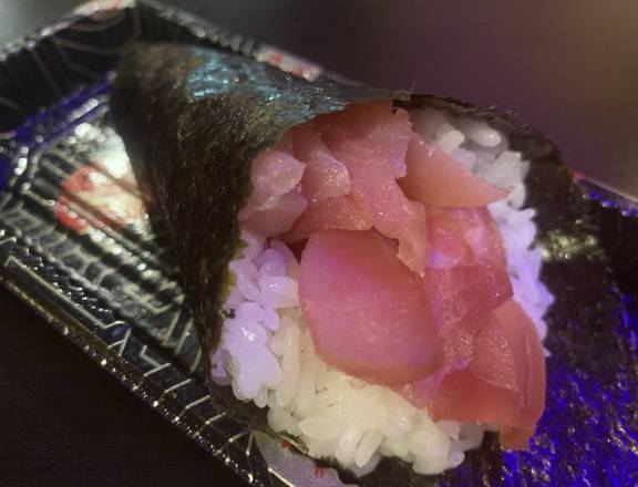 Order Tuna Hand Roll(1 pc) food online from Koya Sushi store, Whittier on bringmethat.com