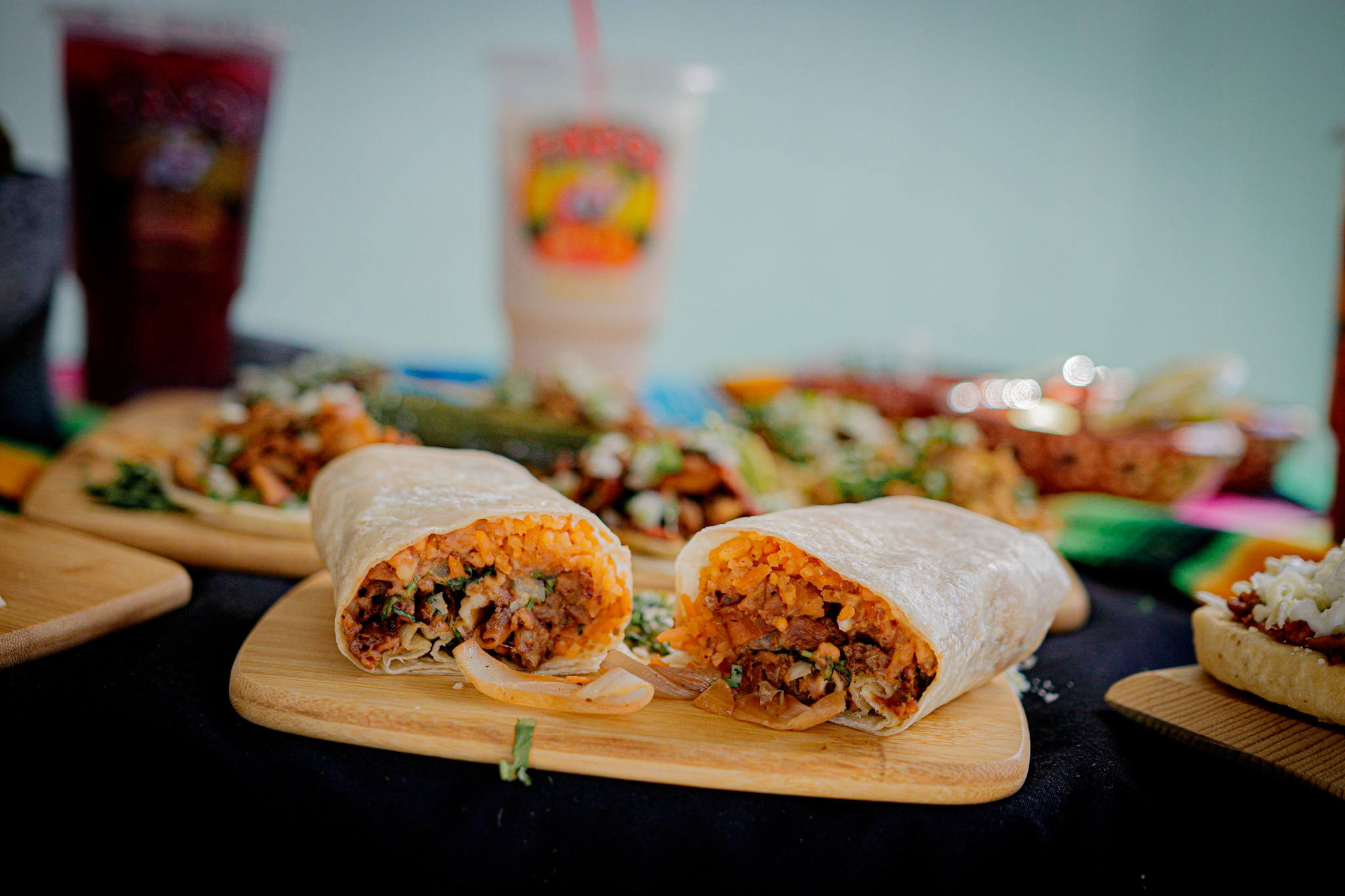Order Burrito Combo food online from Tacos Super Gallito store, Los Angeles on bringmethat.com