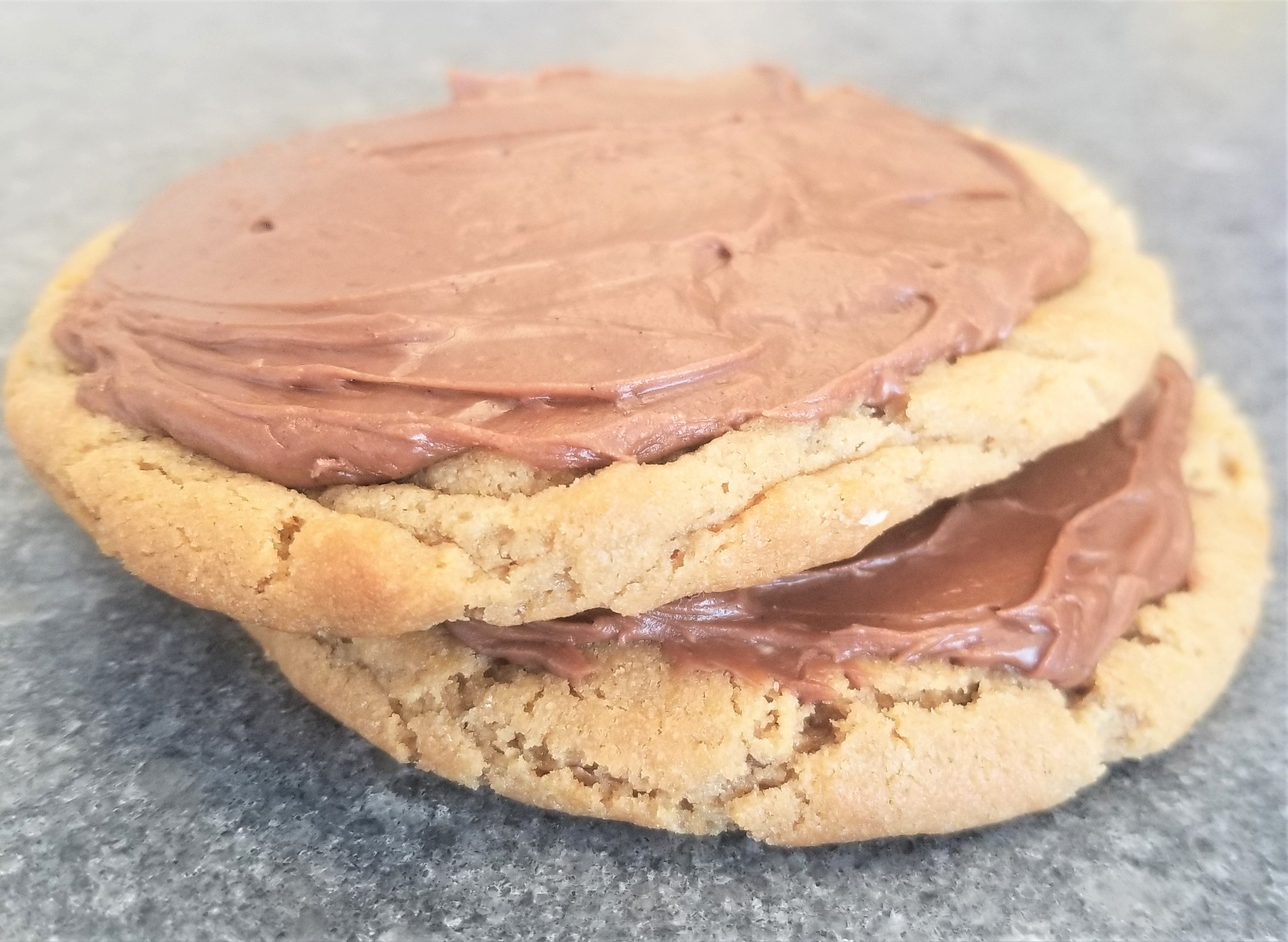 Order Chocolate Frosted Peanut Butter food online from Local Cookie Co. store, South Jordan on bringmethat.com