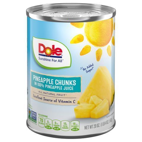 Order Dole Pineapple Chunks in Juice 20oz food online from 7-Eleven store, Evans Mills on bringmethat.com