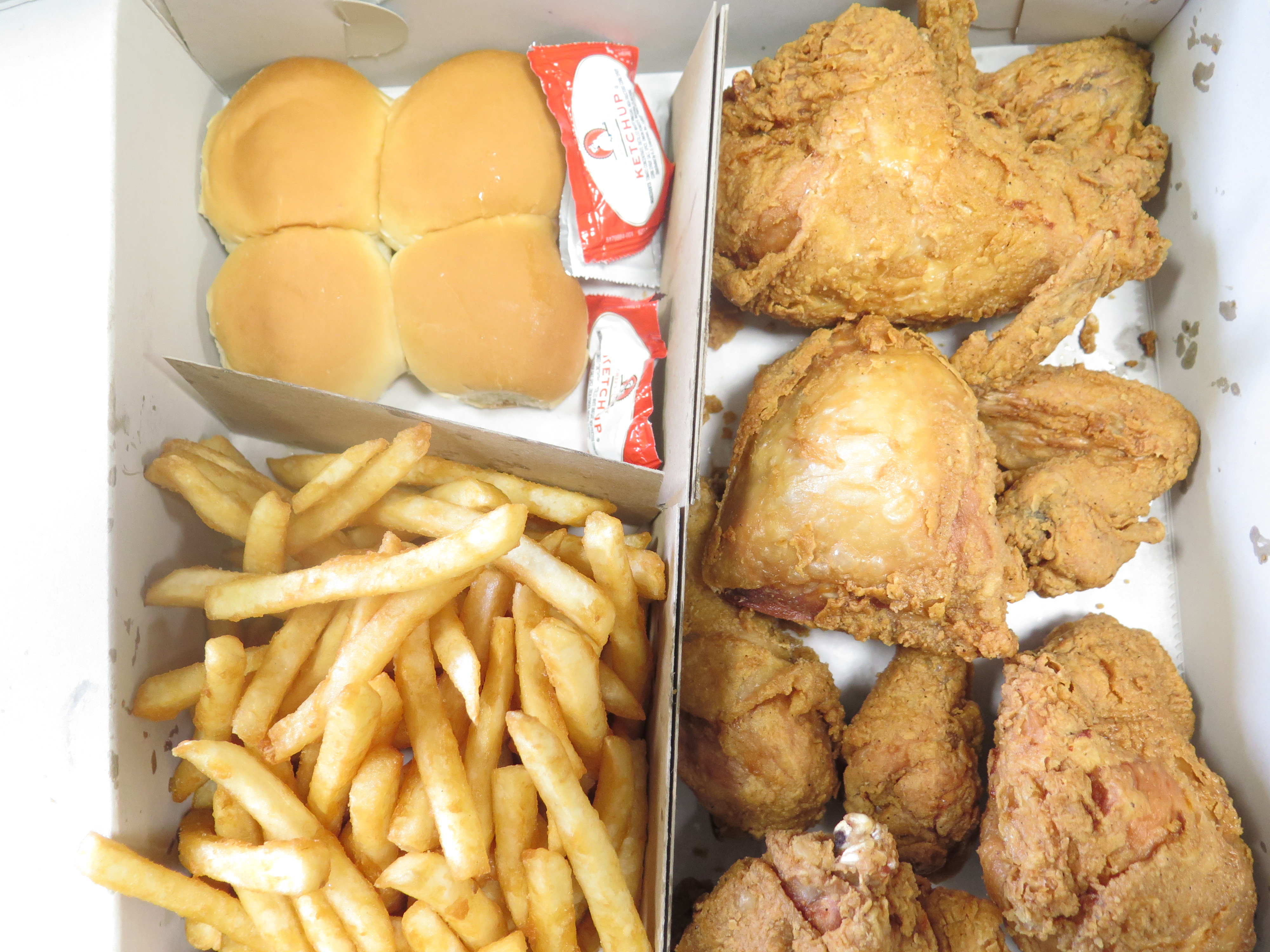 Order 8 Piece Chicken Dinner food online from House Of Burrito Chicken & Pizza store, Waldwick on bringmethat.com