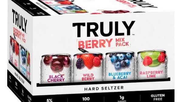 Order Truly Berry Hard Seltzer Variety 12 Pack 12 oz Can food online from Rebel store, Antioch on bringmethat.com