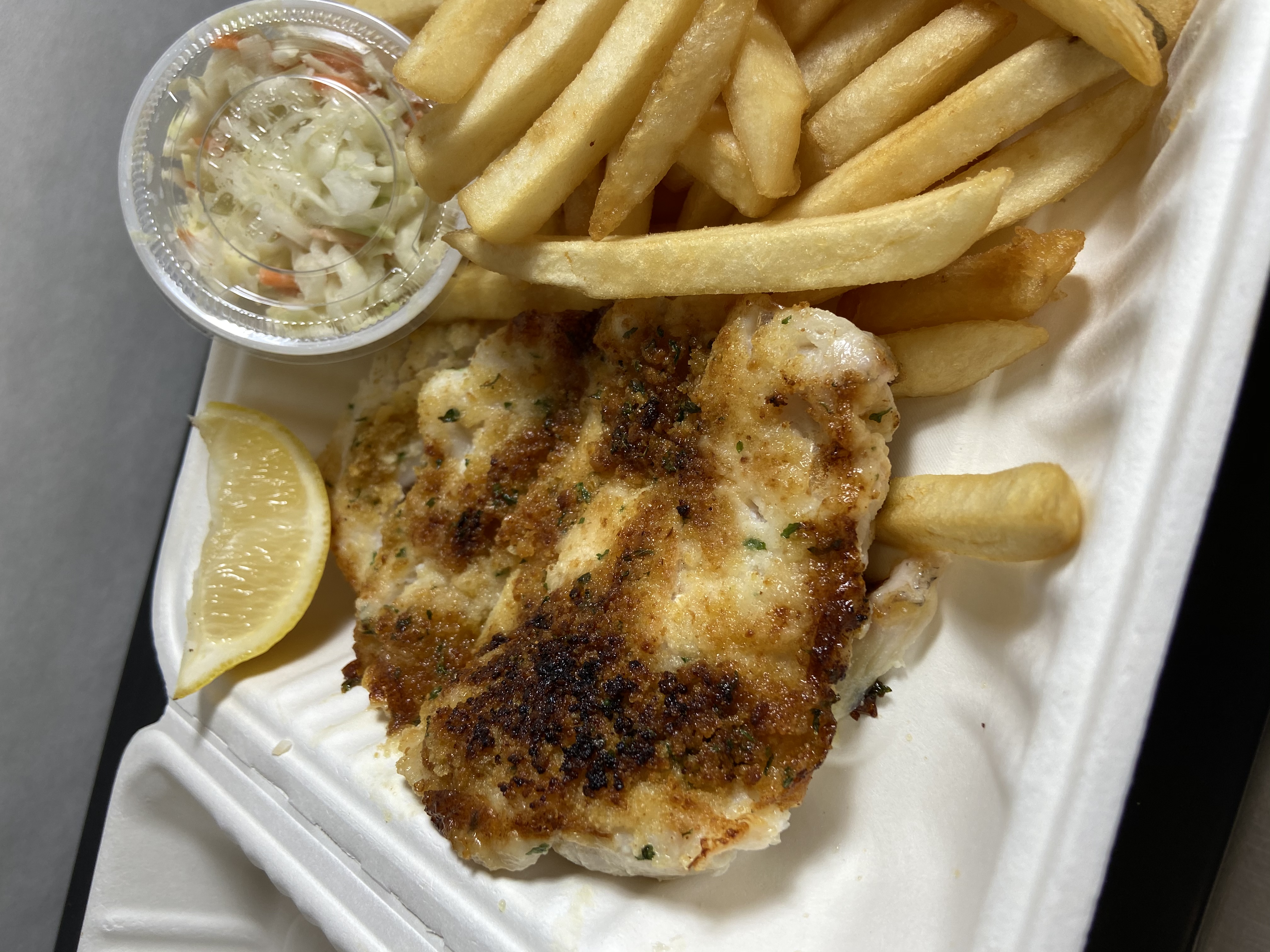 Order Broiled Haddock Plate food online from Osterville Fish store, Barnstable on bringmethat.com