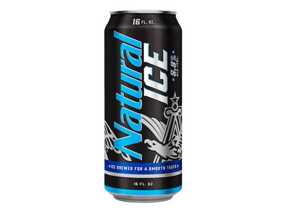 Order Natural Ice - 6x 16oz Cans food online from Sky Liquors store, Chicago on bringmethat.com