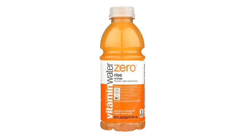 Order Glaceau Vitamin Water Zero, Rise Orange food online from Shell Rock Spring store, Bel Air on bringmethat.com