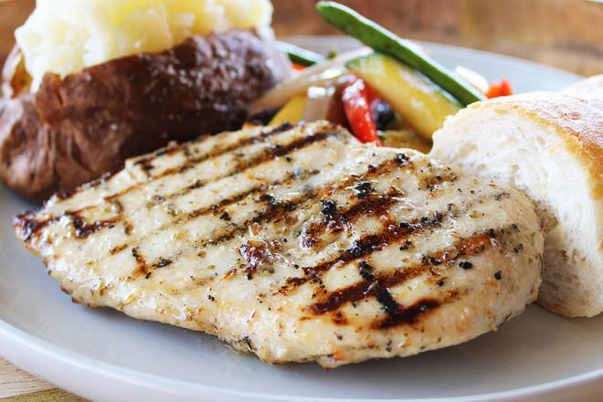 Order Grilled Chicken Breast Plate food online from The Patio store, Orland Park on bringmethat.com