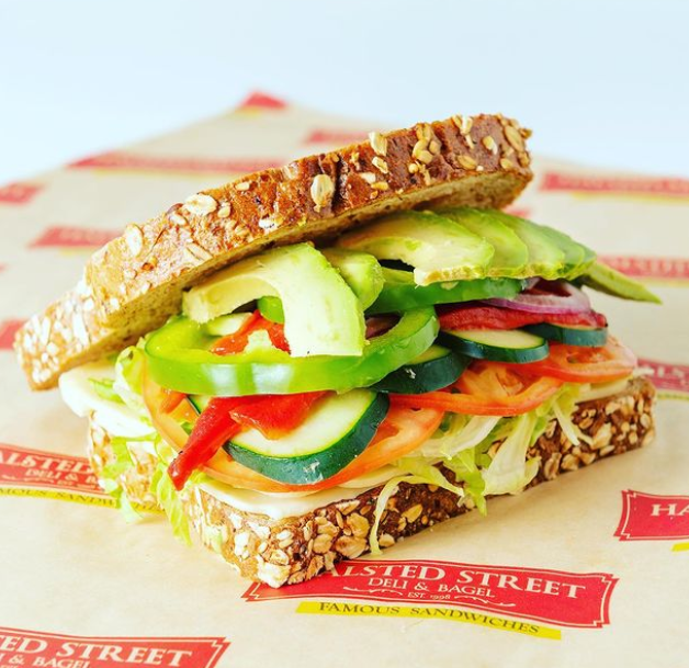 Order #6. Washington St. Sandwich food online from Halsted Street Deli & Bagel store, Chicago on bringmethat.com