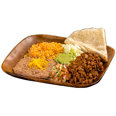 Order 12. Adobada Platter food online from Filiberto's Mexican Food store, Tucson on bringmethat.com