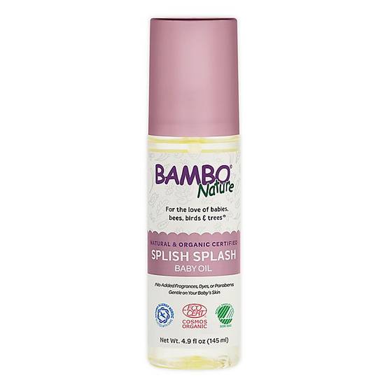 Order Bambo® Nature 4.9 fl. oz. Splish Splash Baby Oil food online from Buybuy Baby store, Snellville on bringmethat.com