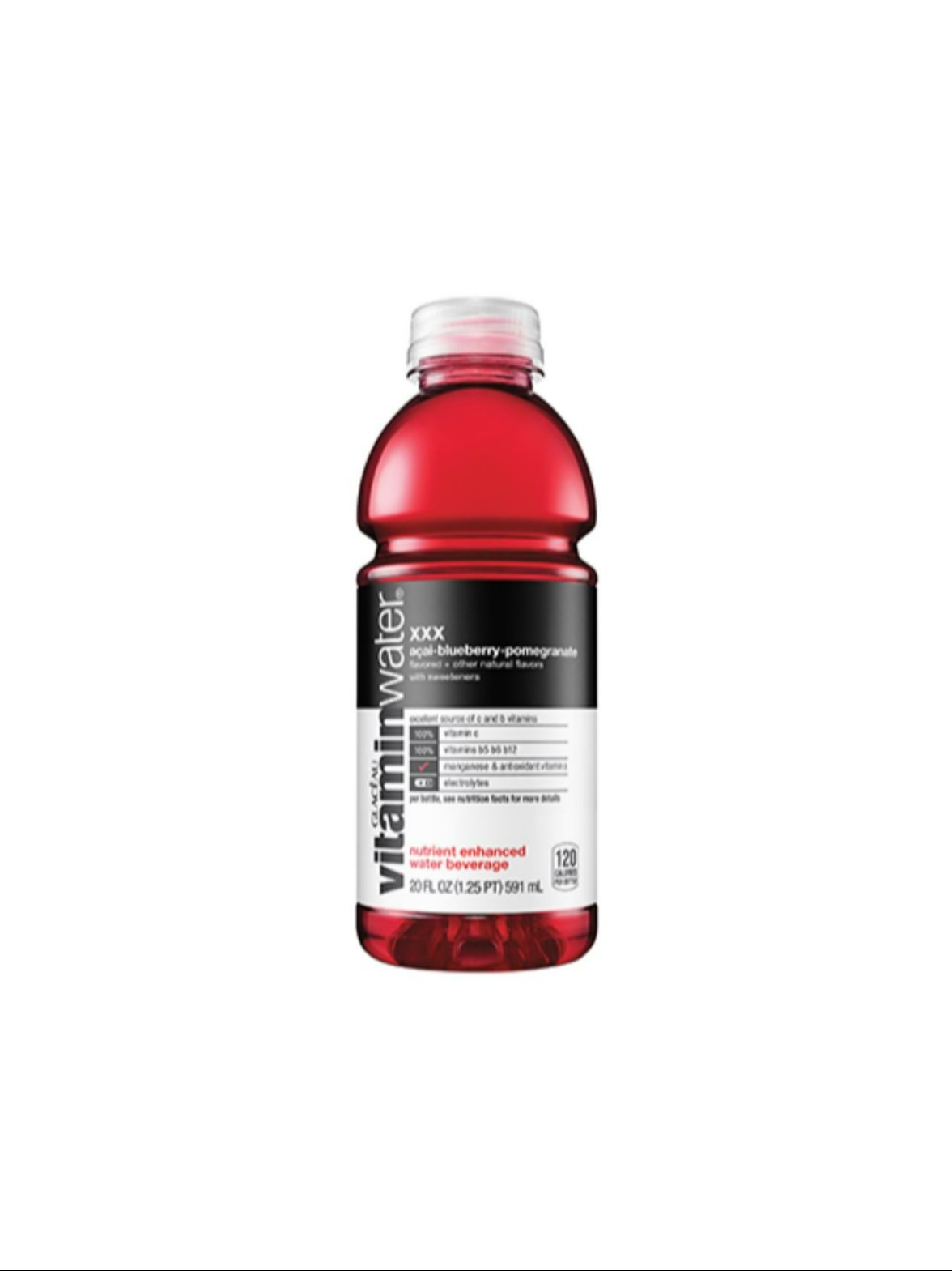Order VitaminWater, XXX Bottle food online from Man Vs Fries store, San Francisco on bringmethat.com