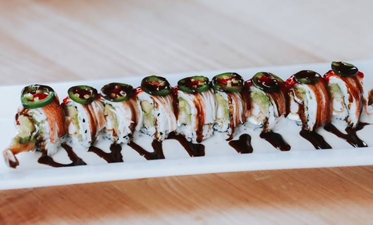 Order Longhorn Roll food online from Deep Sushi store, Dallas on bringmethat.com