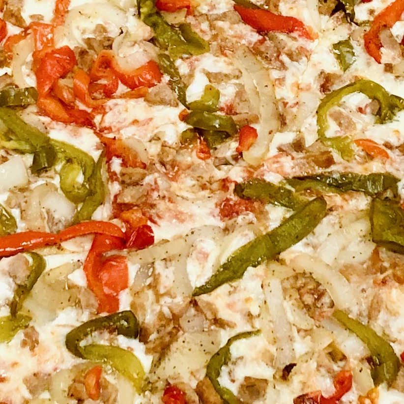 Order Gluten-Free Sausage, Peppers & Onions Pizza food online from Nicks Pizza & Deli store, Fanwood on bringmethat.com