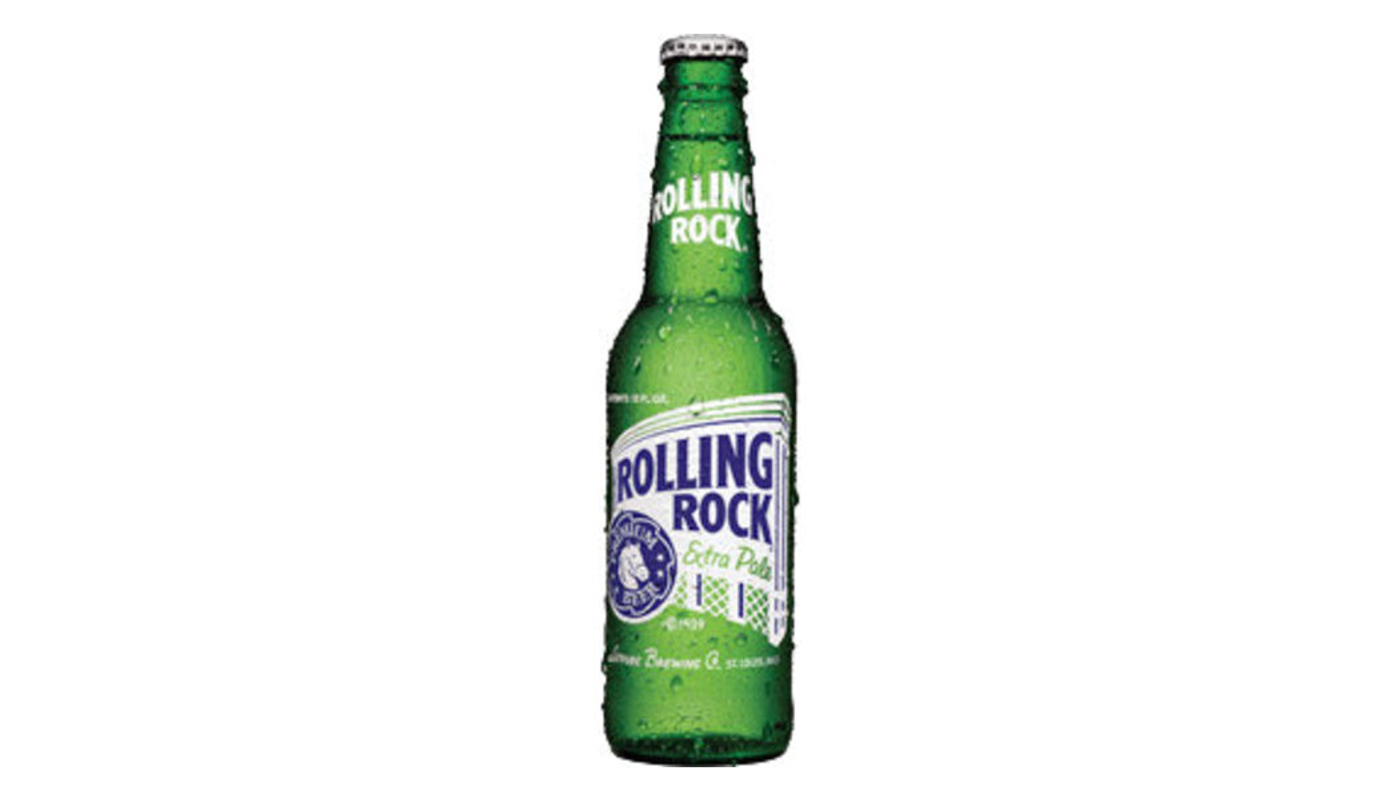 Order Rolling Rock 12 Pack 12 oz Cans food online from M & M Liquor & Jr Market store, Anaheim on bringmethat.com