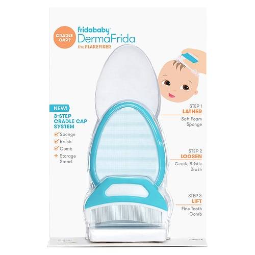 Order FridaBaby DermaFrida the FlakeFixer the 3-Step Cradle Cap System - 1.0 ea food online from Walgreens store, CHATSWORTH on bringmethat.com