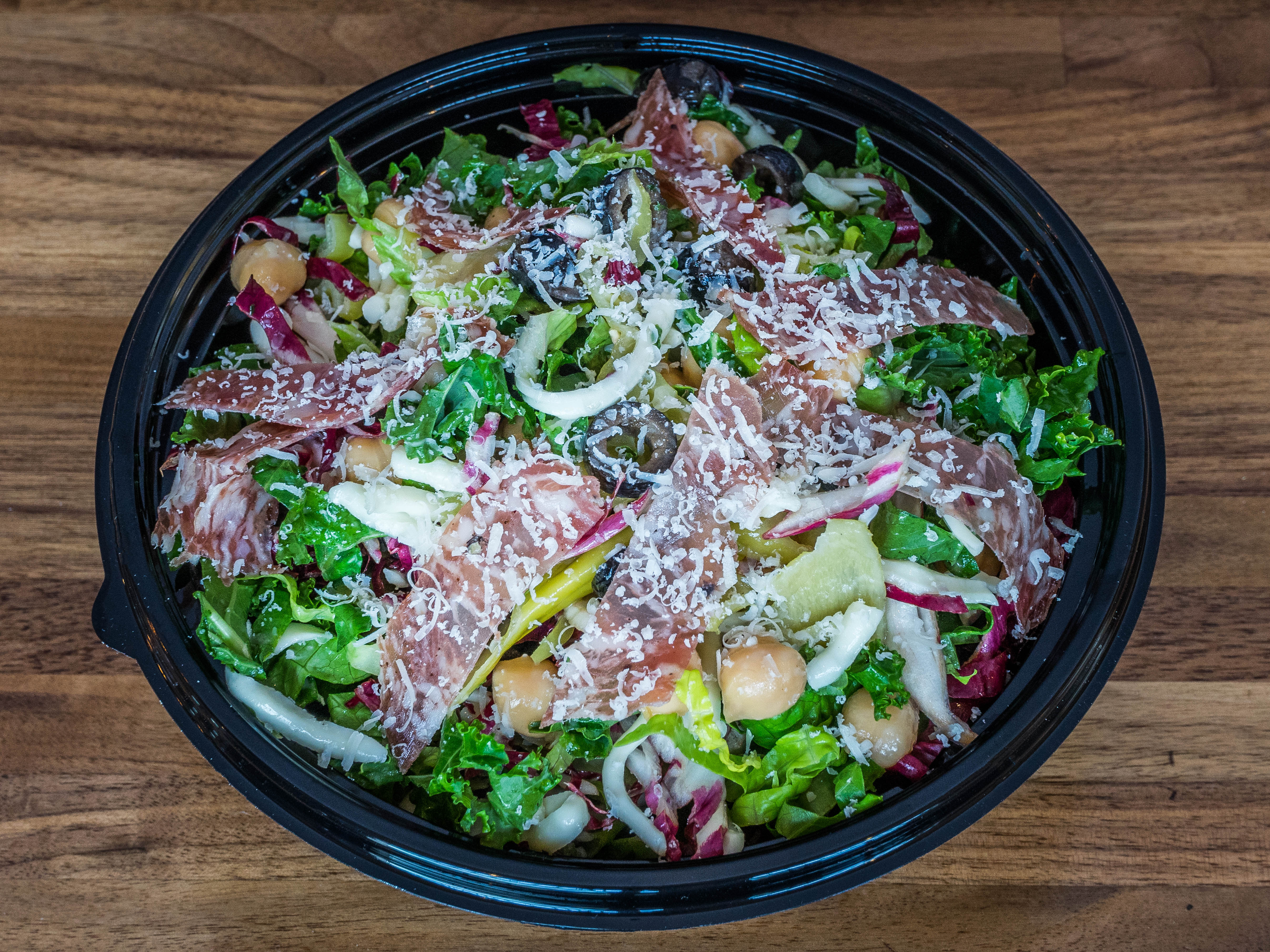 Order Chopped Salad food online from Slice Pizza store, Laguna Beach on bringmethat.com