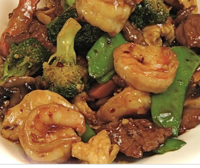 Order Szechuan Triple food online from Orient House Chinese Restaurant store, Madison on bringmethat.com