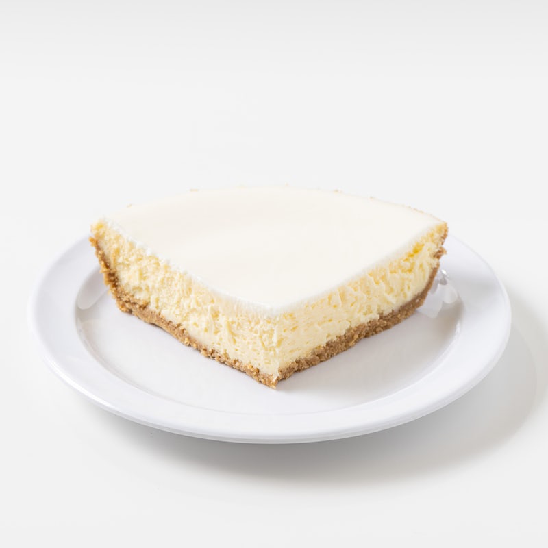 Order CHEESECAKE PIE PLAIN (SLICE) food online from Nation's Giant Hamburgers store, San Leandro on bringmethat.com