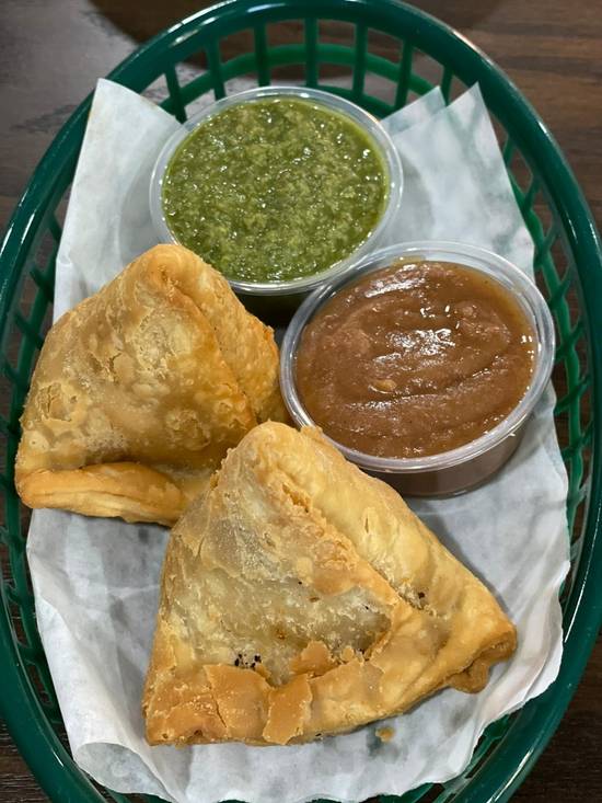 Order Samosa food online from Pure Vegan Cafe store, Raleigh on bringmethat.com