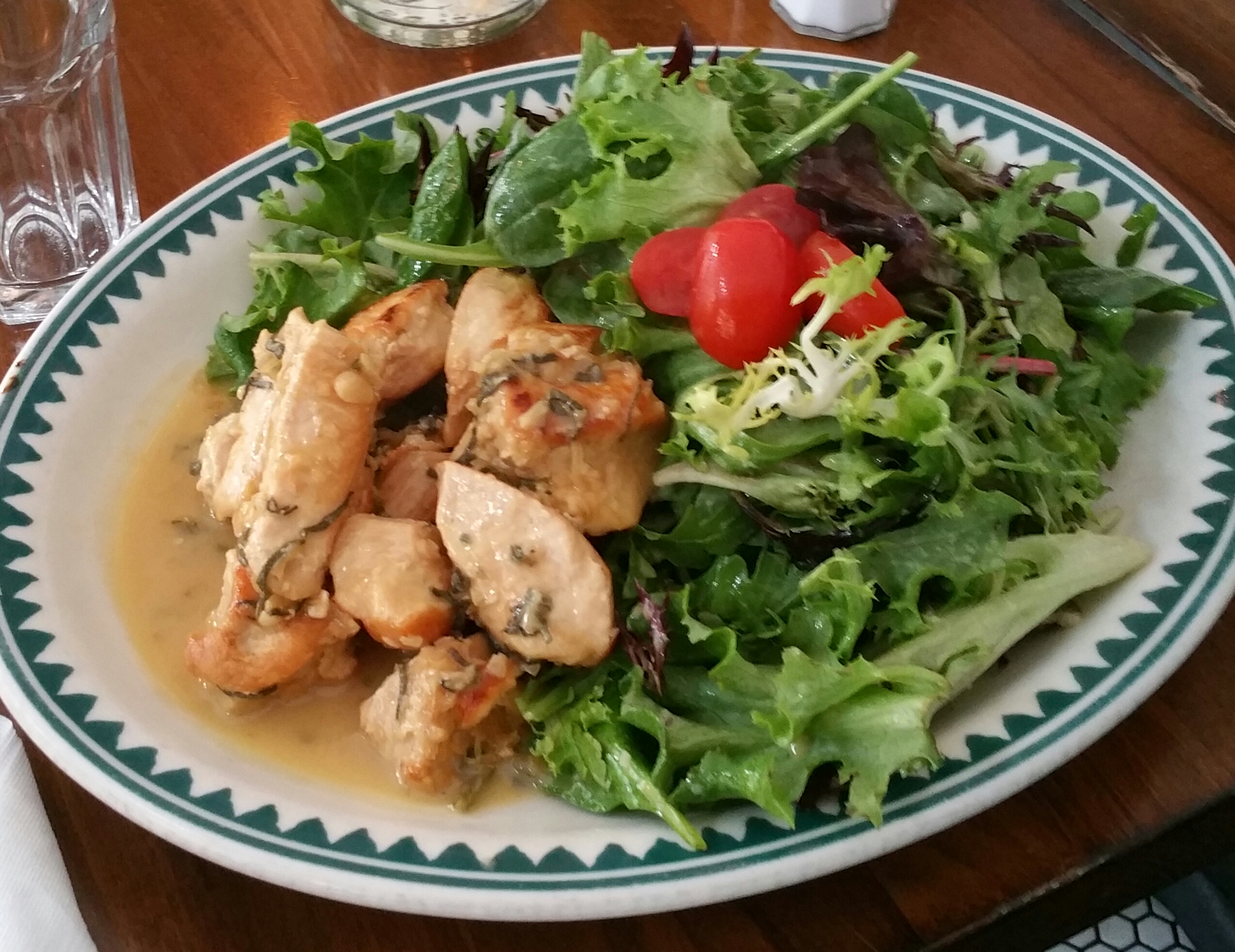 Order Sauteed Chicken with Mixed Greens food online from Tartine store, New York on bringmethat.com
