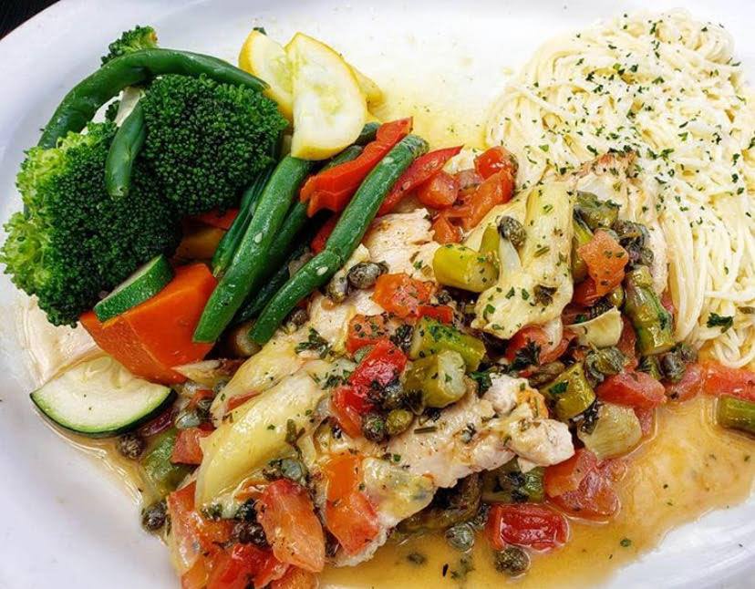 Order Chicken Piccata food online from Charleston's store, Omaha on bringmethat.com