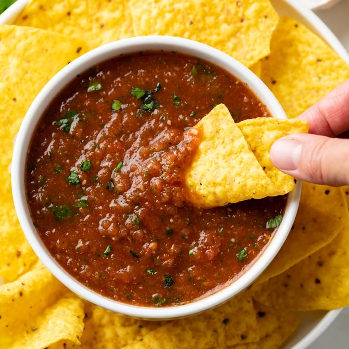 Order Chips and Red Salsa food online from Kick Butt Café store, Austin on bringmethat.com