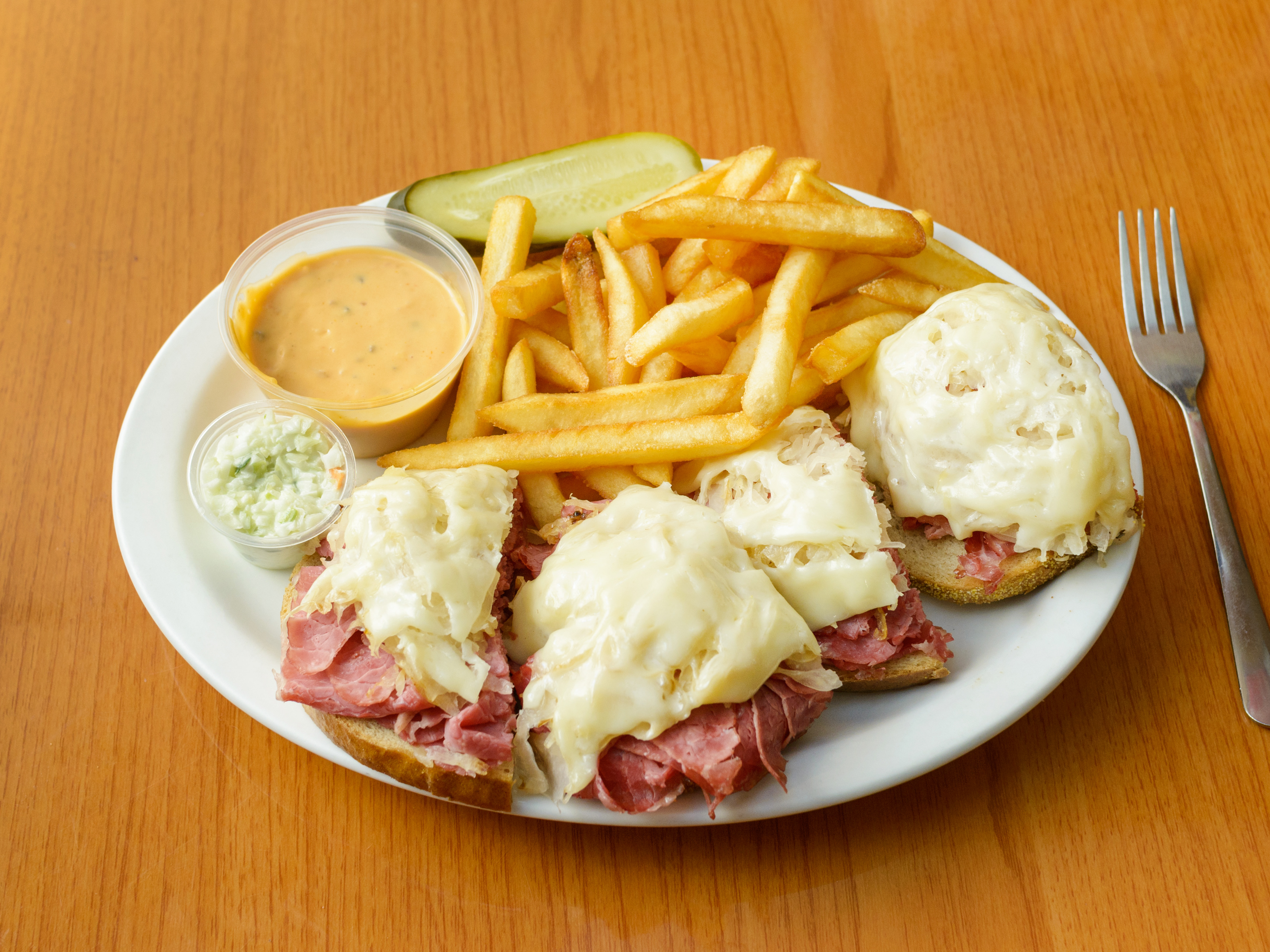 Order Our Famous Ruben Plate food online from Onion Roll store, Oak Park on bringmethat.com