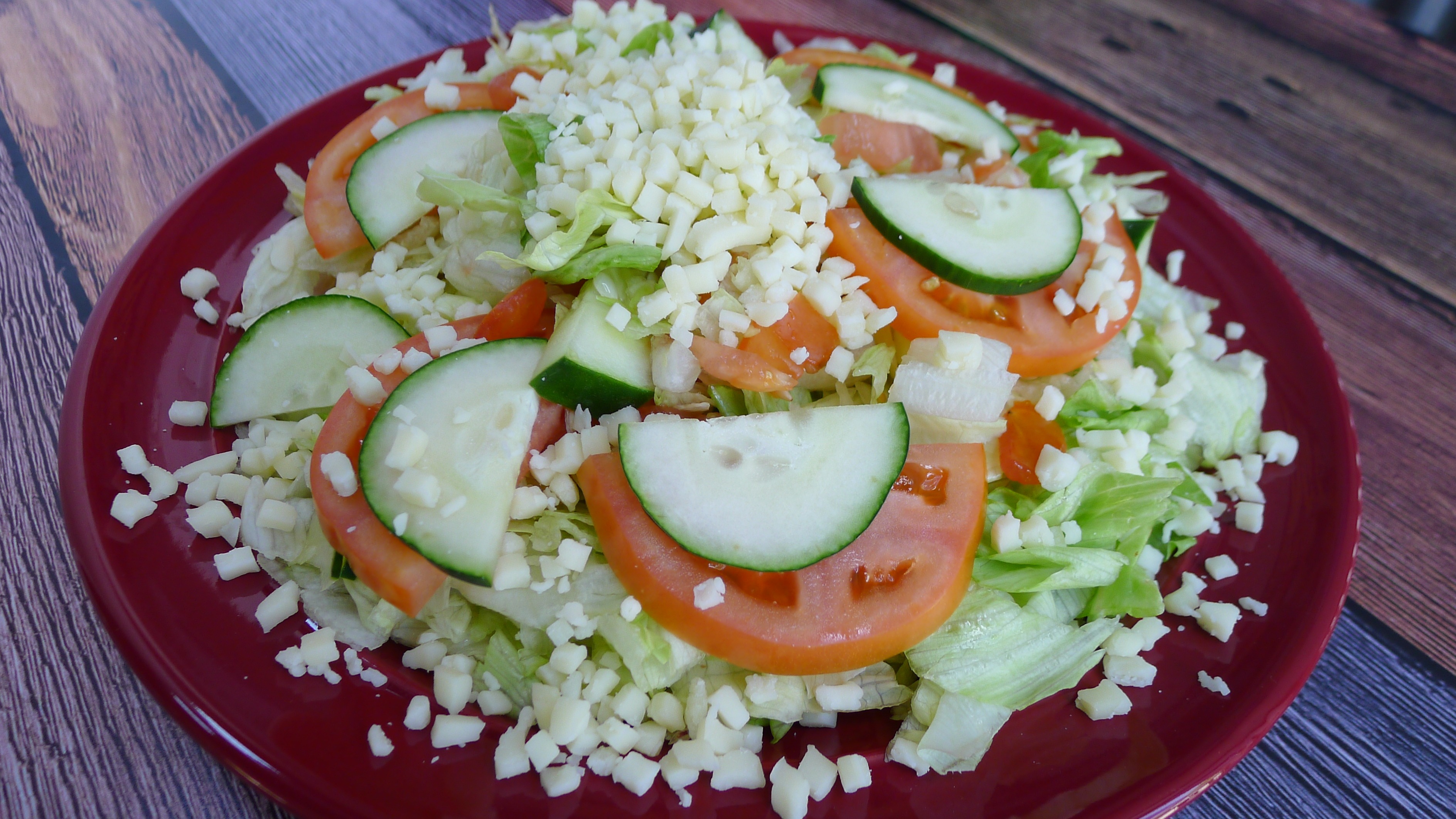 Order Garden Salad food online from Euro Gyro store, Akron on bringmethat.com