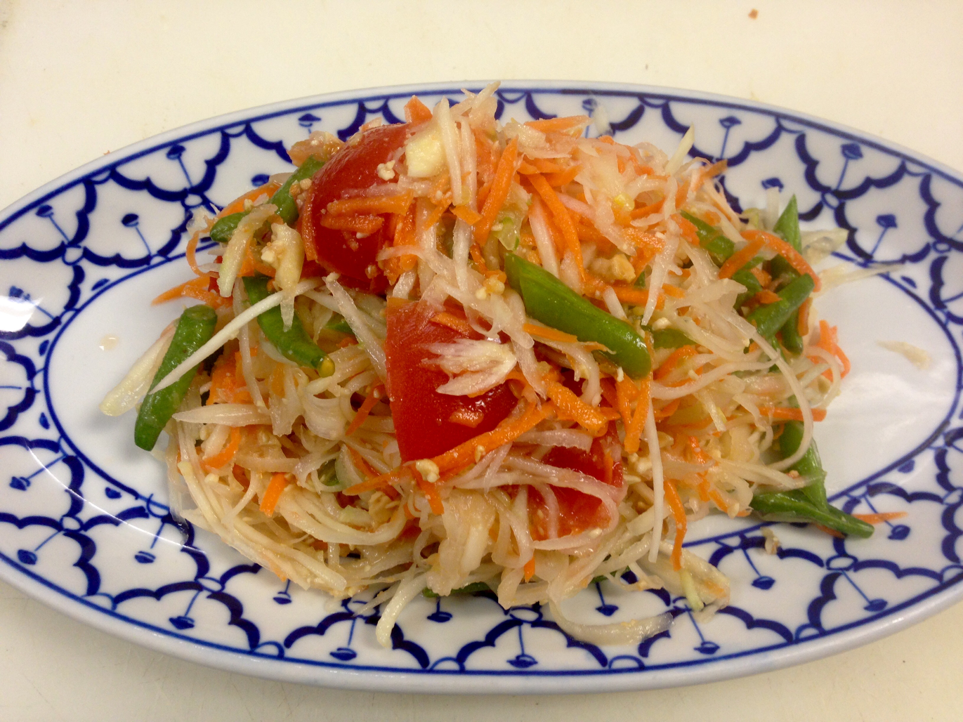 Order Papaya salad food online from Jewel of Siam Restaurant store, Orland Park on bringmethat.com