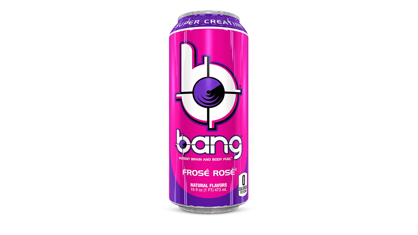 Order Bang Frose Rose Energy Drink, 0 Calories, Sugar Free with Super Creatine, 16 Fl Oz food online from Lula Convenience Store store, Evesham on bringmethat.com