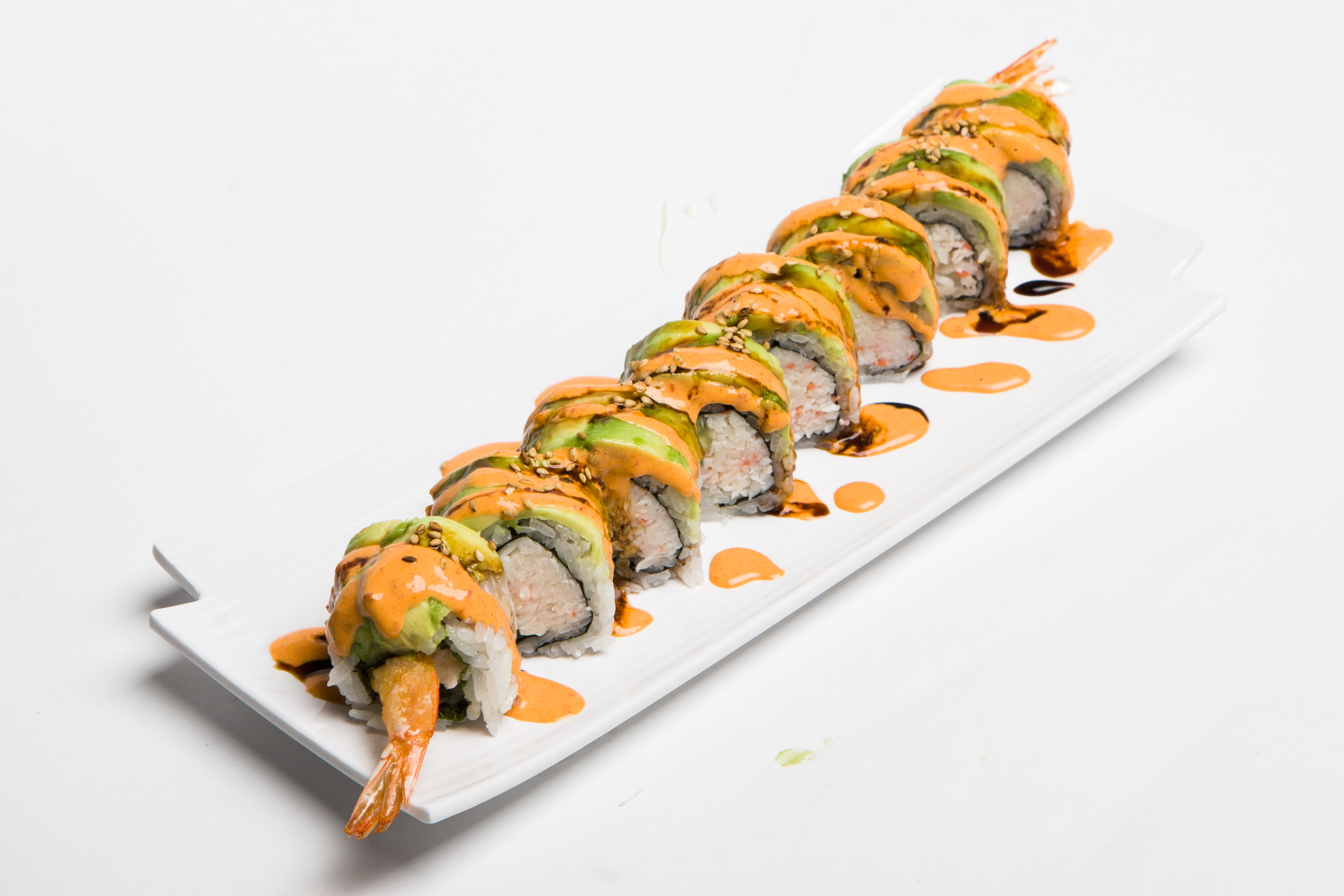 Order Shrimp Tempura Roll food online from Kaiba Japanese Restaurant store, Anaheim on bringmethat.com