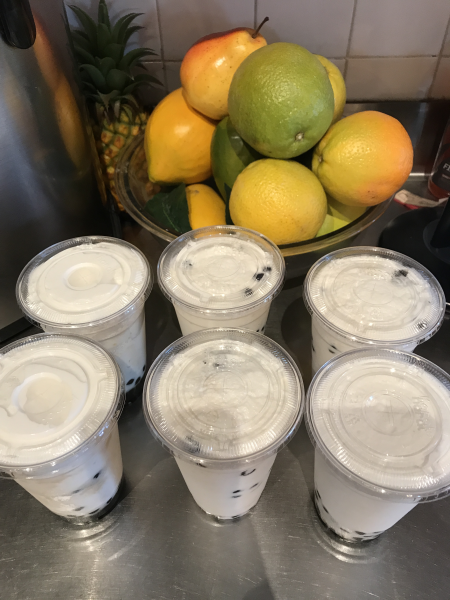 Order Fresh Young Coconut Slush (LARGE) food online from Pho Noodle House store, Placentia on bringmethat.com