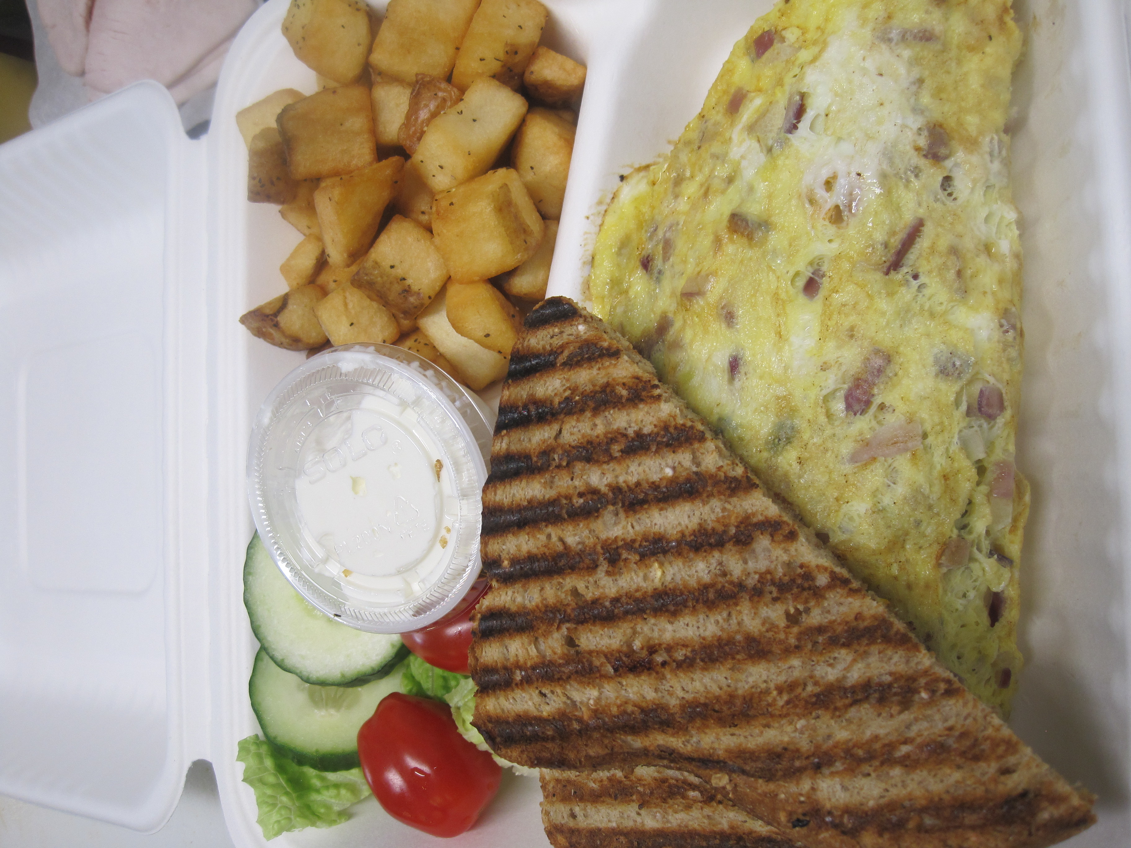 Order Chorizo Omelet food online from La Bakery store, Carson City on bringmethat.com