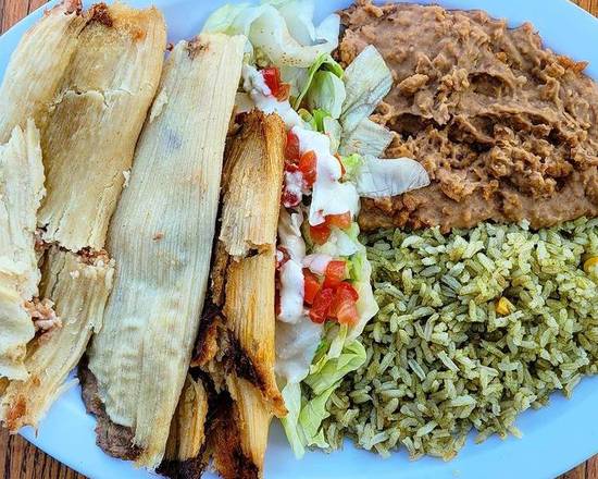 Order Tamale Plate food online from Cascabel store, Houston on bringmethat.com