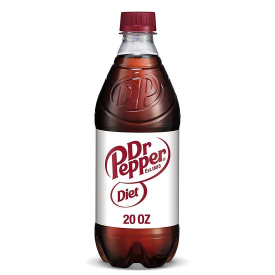 Order Diet Dr Pepper Soda food online from Deerings Market store, Traverse City on bringmethat.com