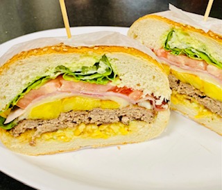 Order X Goiania Burger food online from Pao De Queijo store, Astoria on bringmethat.com