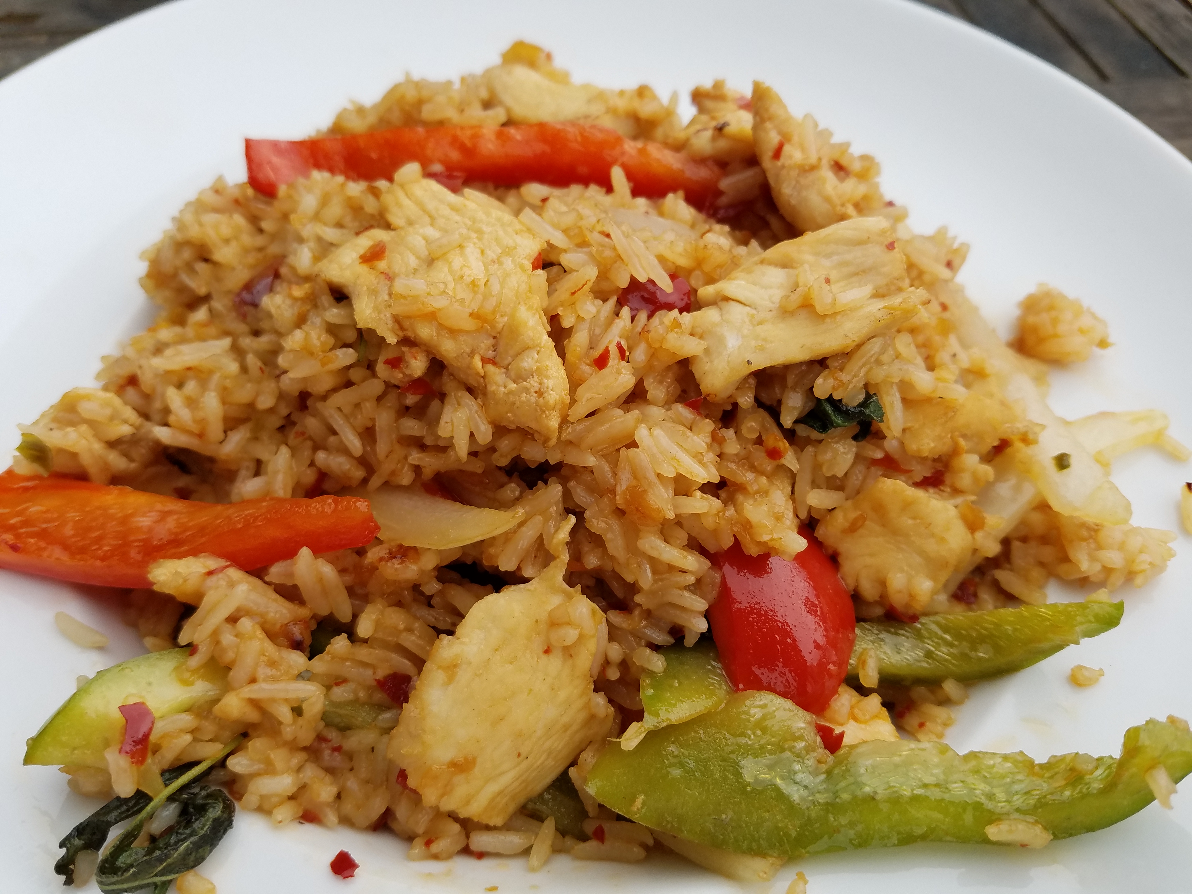 Order Spicy Fried Rice food online from A La Carte Thai Bistro store, Culver City on bringmethat.com