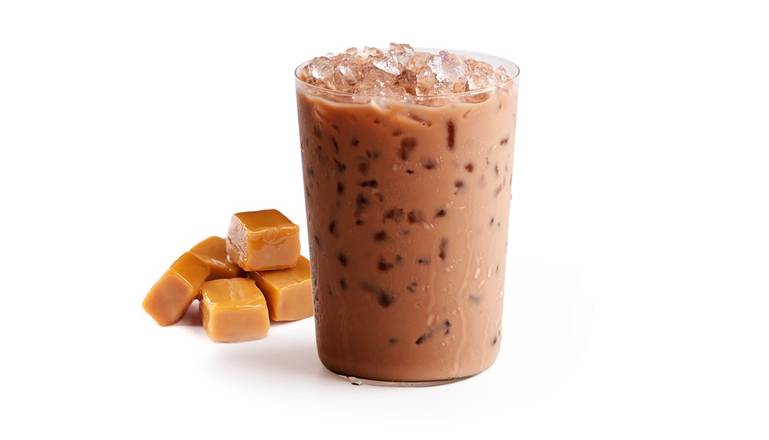 Order Iced Lattes|Caramel Iced Latte food online from The Coffee Bean & Tea Leaf store, Las Vegas on bringmethat.com