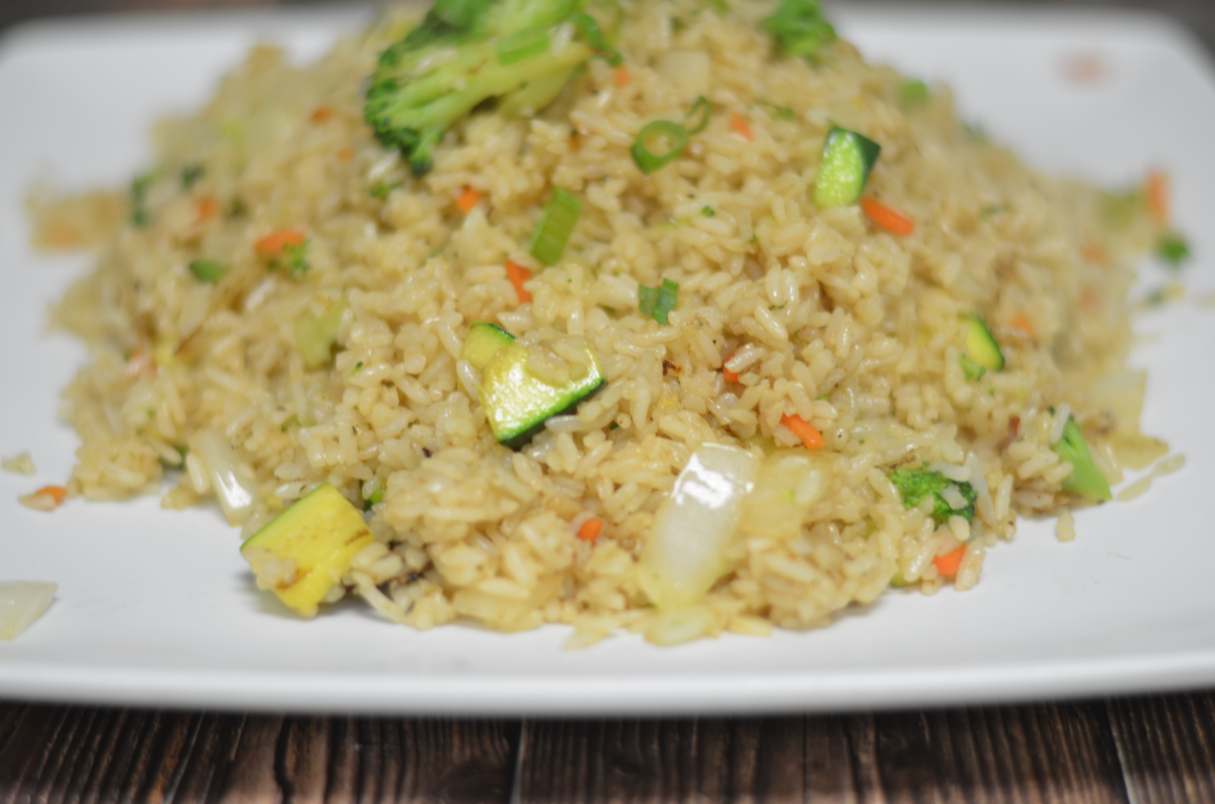 Order Vegetable Fried Rice food online from Yumi Cafe store, Richmond on bringmethat.com