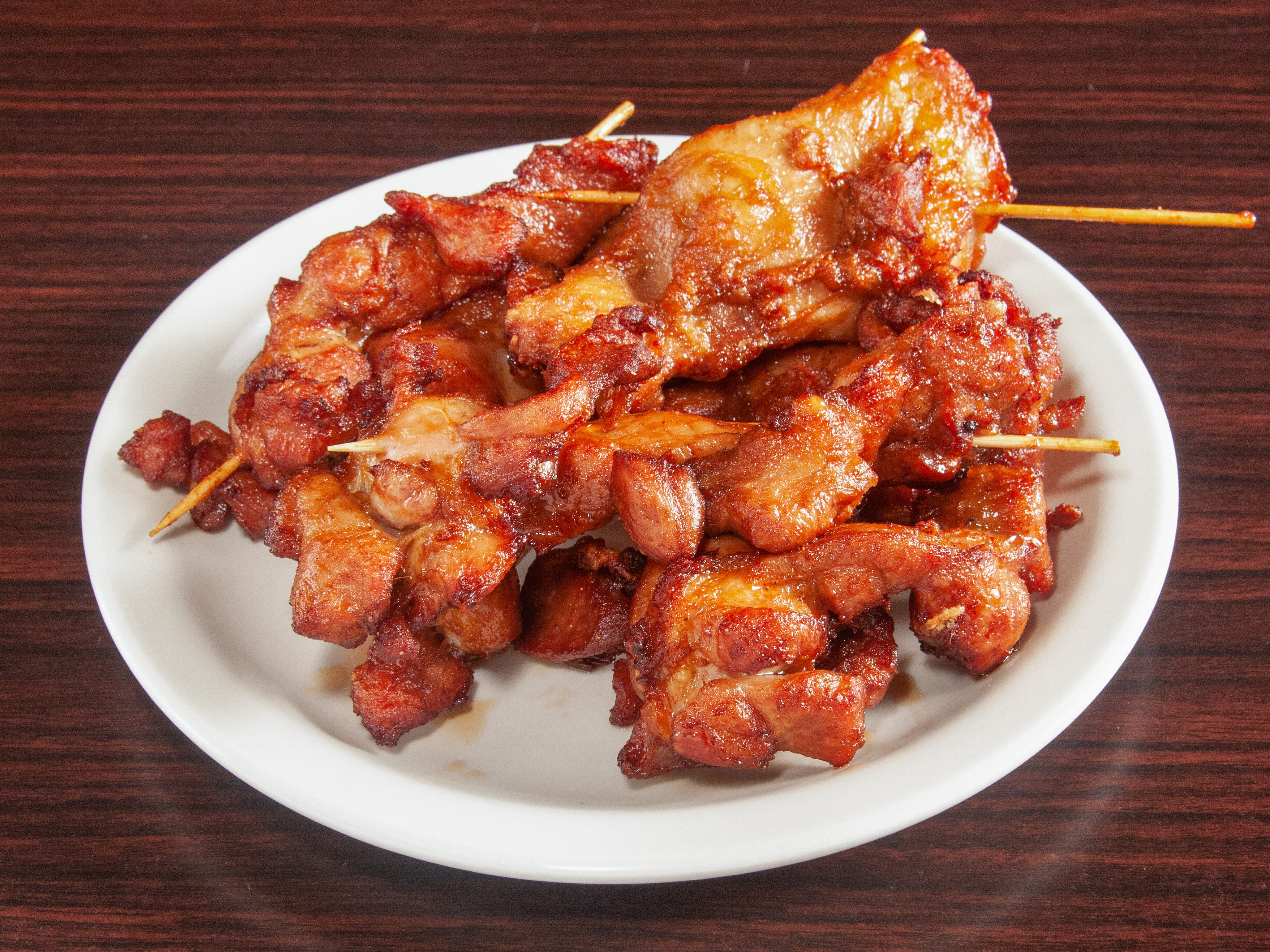 Order 4 Piece Chicken Skewers food online from China Buffet Mongolian Grill store, Omaha on bringmethat.com