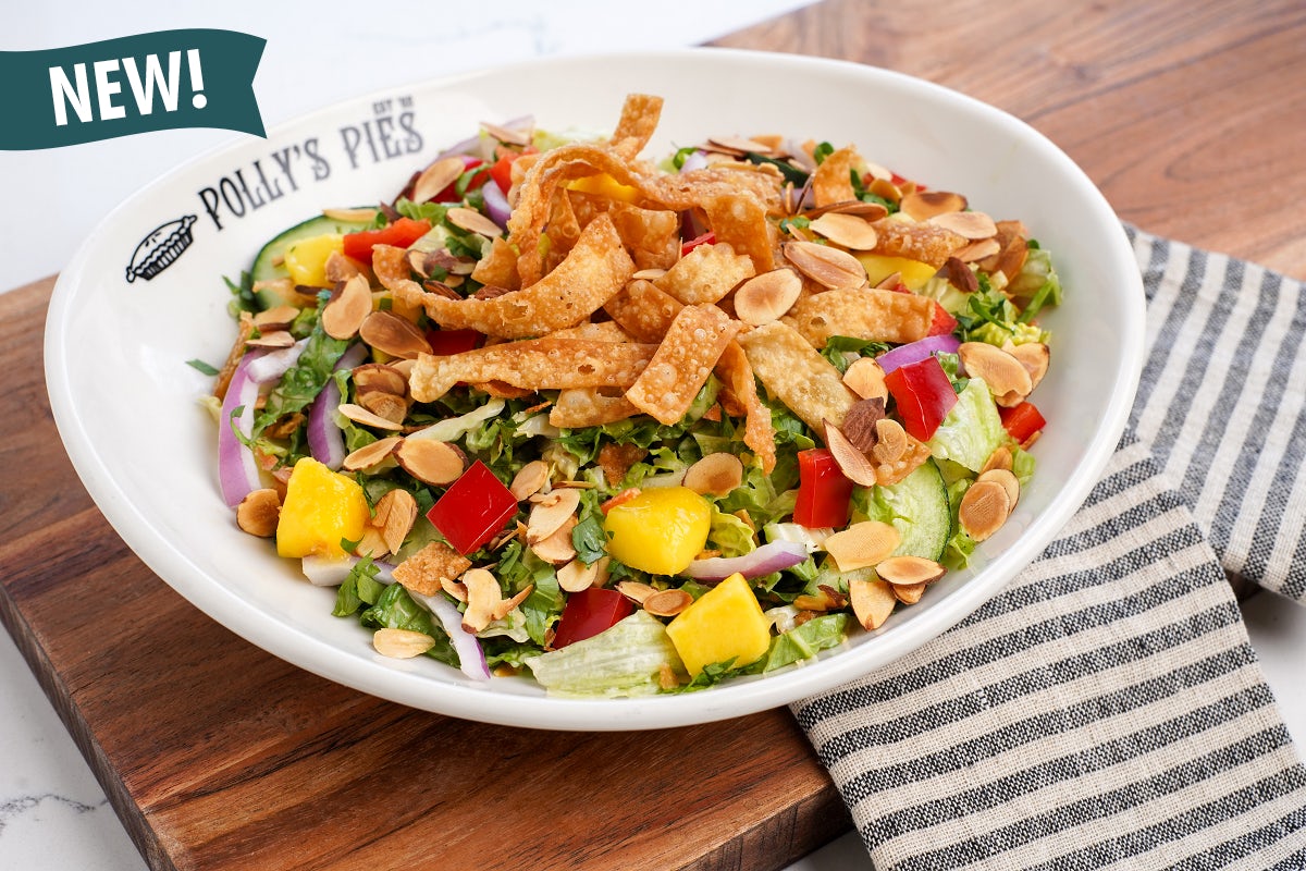 Order Asian Chicken Salad food online from Polly's Pies Restaurant & Bakery store, Norco on bringmethat.com