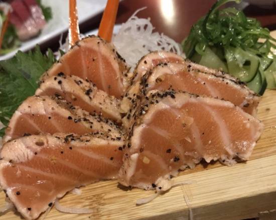 Order Salmon Tataki food online from Sushi & Galbi store, San Diego on bringmethat.com