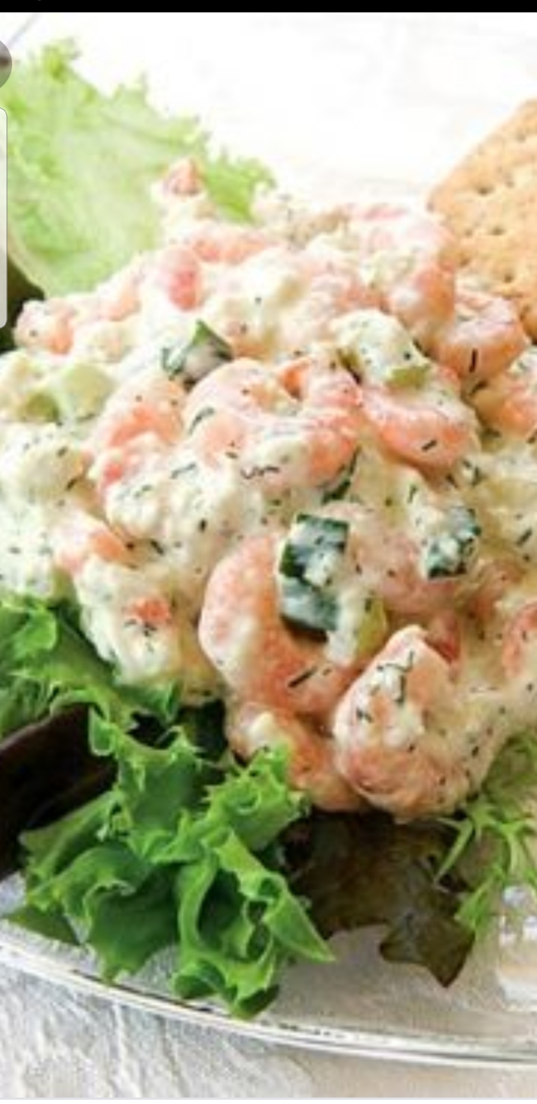 Order 1 lb. Shrimp Salad food online from Bedford gourmet food store, Brooklyn on bringmethat.com