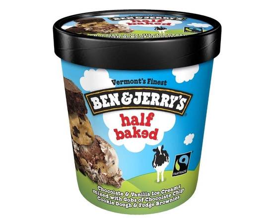 Order Ben & Jerry's Pint (Half Baked) food online from Balboa Tap House store, San Diego on bringmethat.com