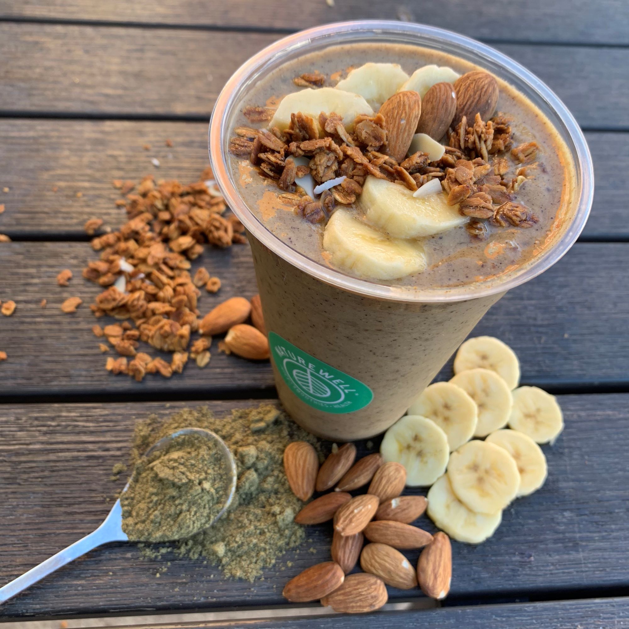 Order Granola Special Smoothie food online from Naturewell store, Los Angeles on bringmethat.com