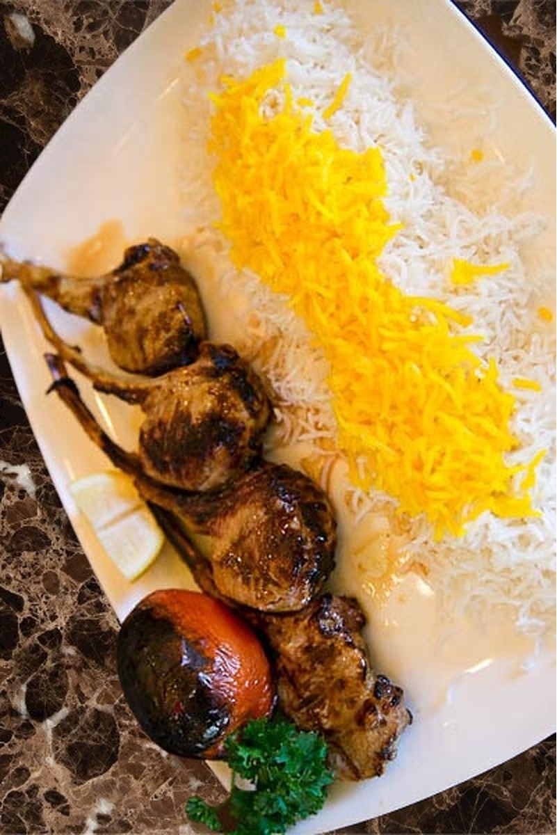 Order Lamb Chops شیشلیک food online from Kourosh Restaurant store, Woodland Hills on bringmethat.com