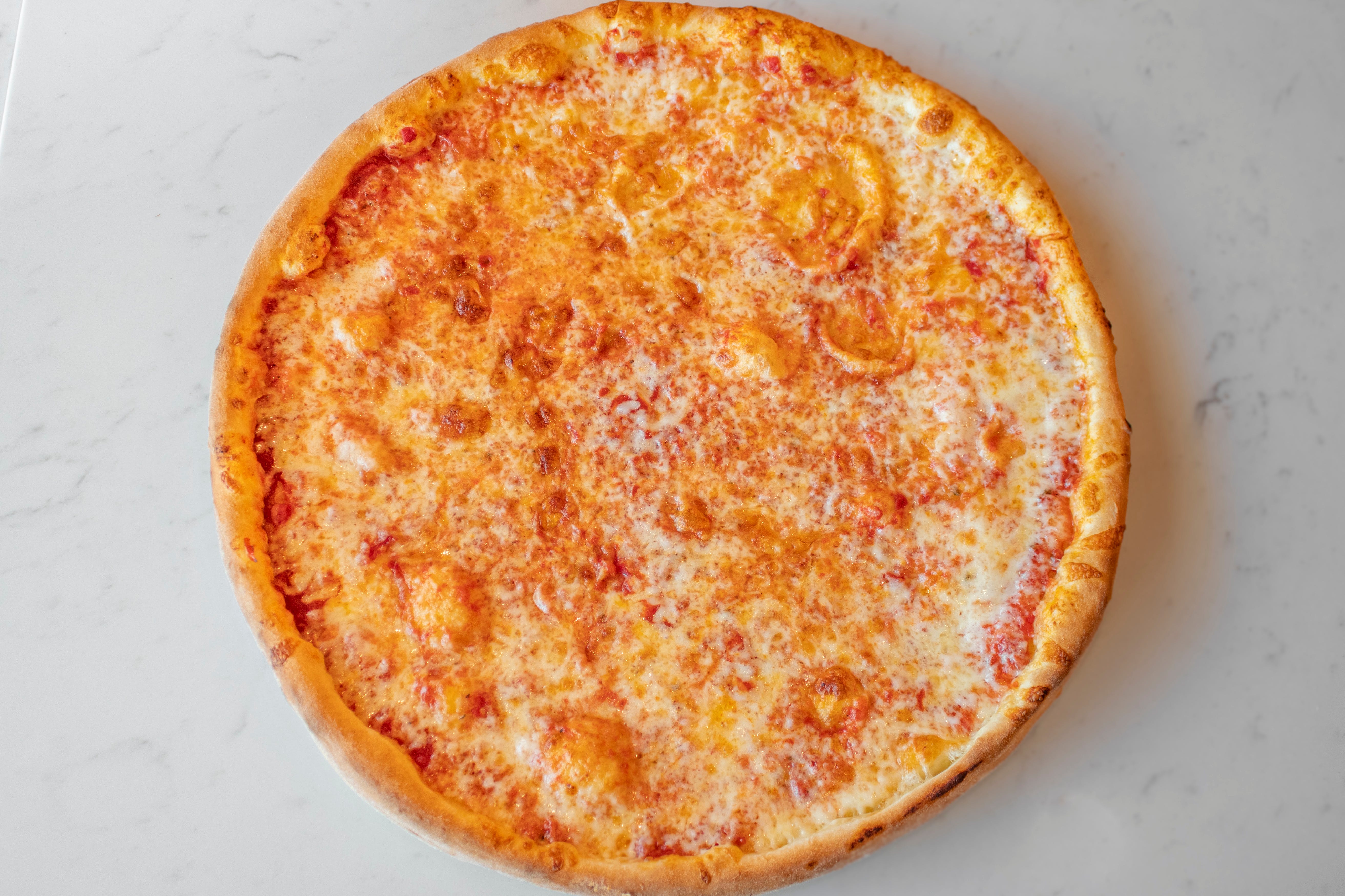 Order Cheese Pizza - 12" food online from Pizza Mark store, Los Angeles on bringmethat.com
