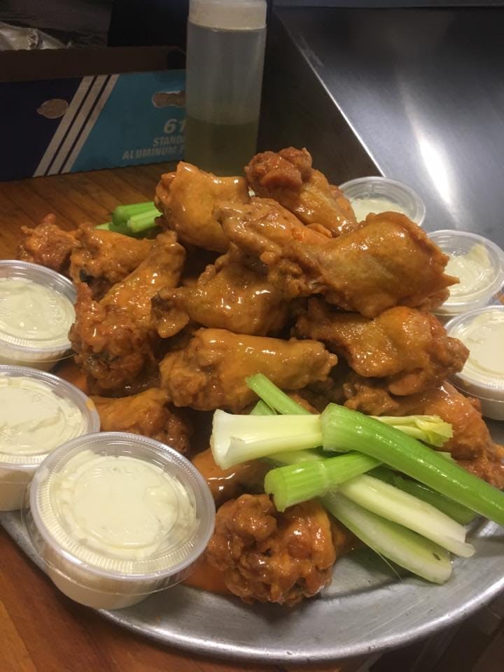 Order Buffalo Wings - 5 Pieces food online from Capri Pizza store, Sicklerville on bringmethat.com